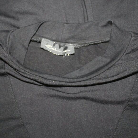 Seductions V Cut Sheer chest arms bodycon Dress - Picture 5 of 5